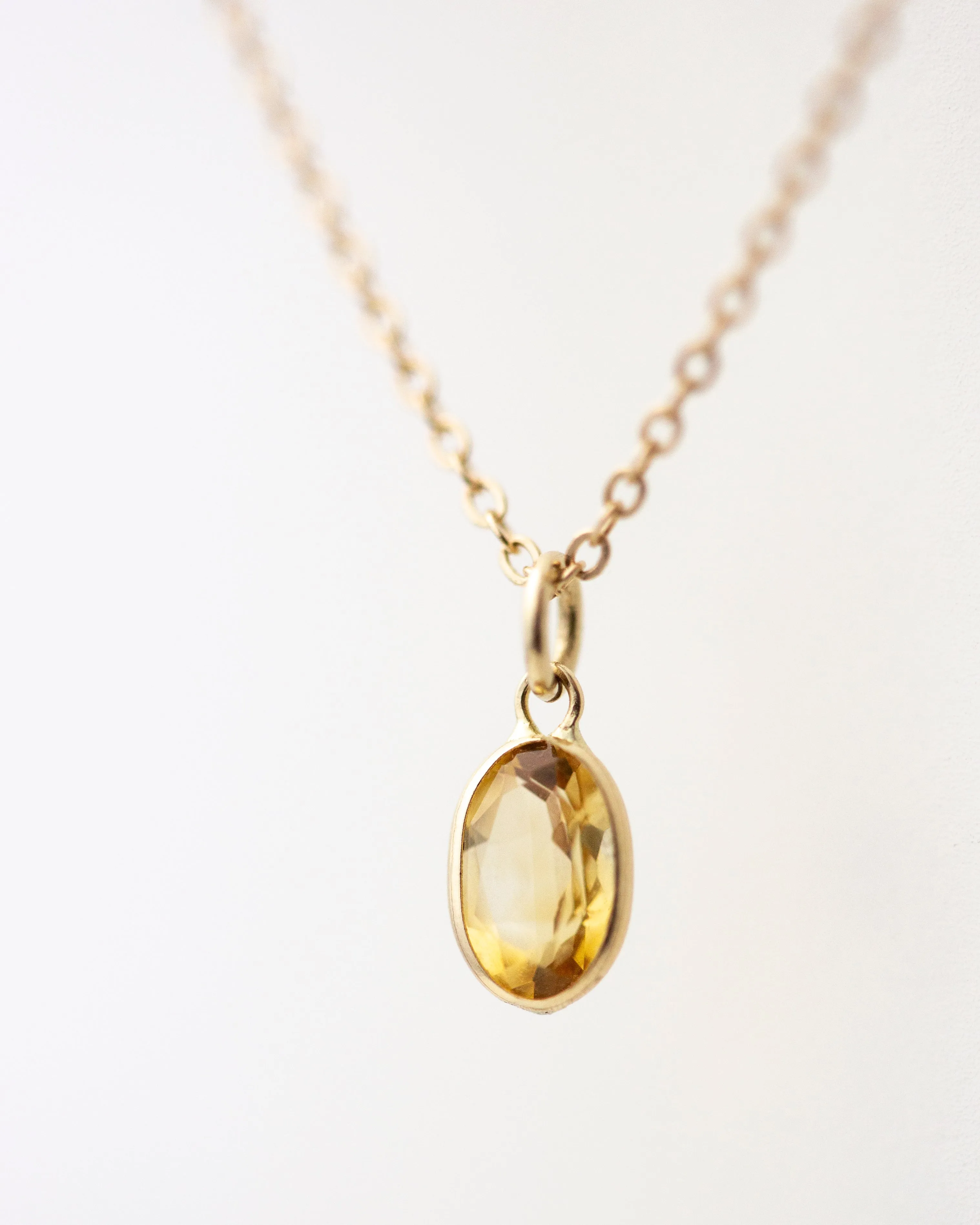 14k Gemstone Necklace