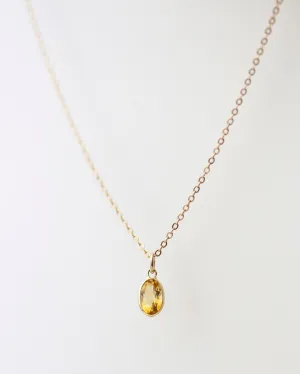 14k Gemstone Necklace