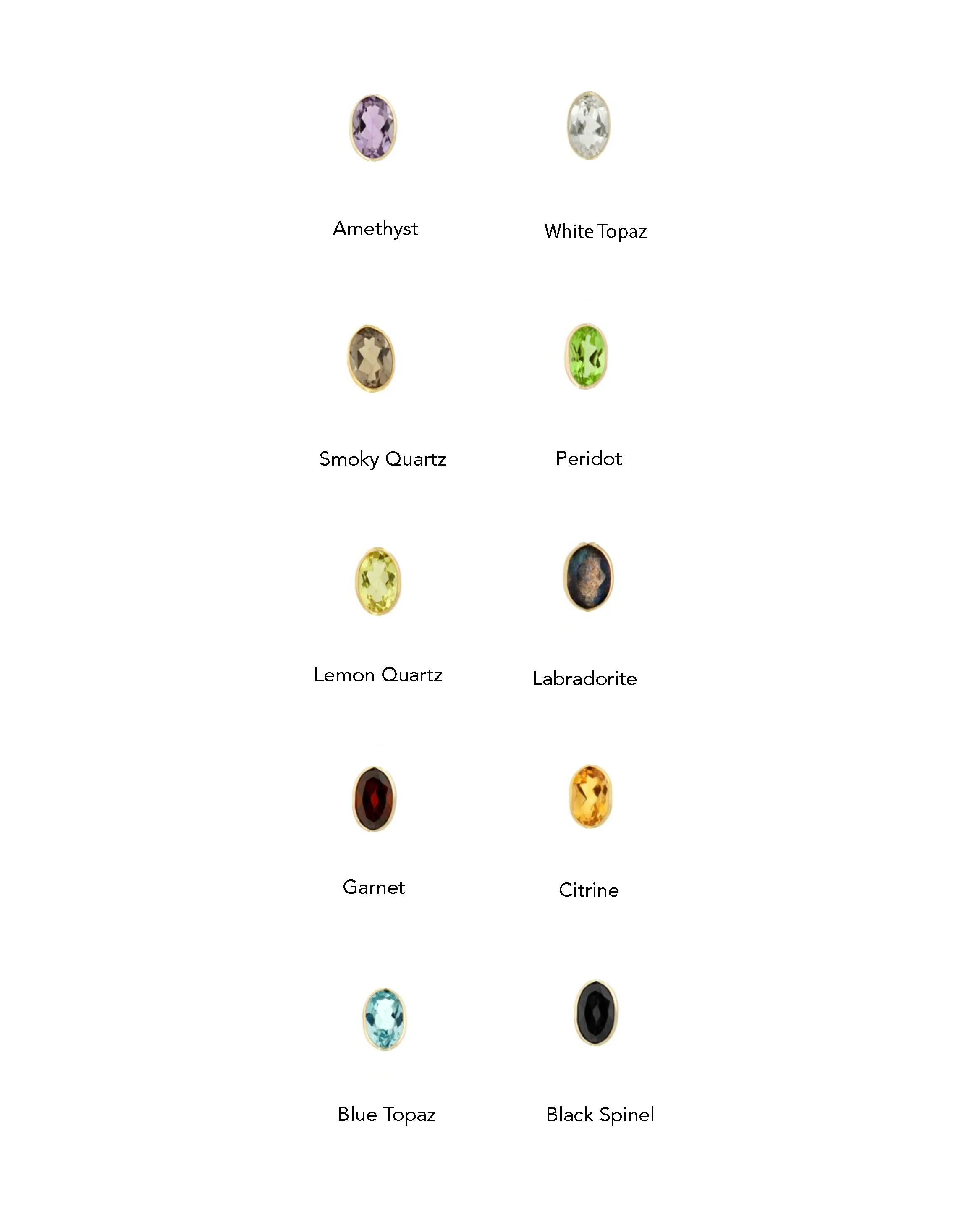 14k Gemstone Necklace