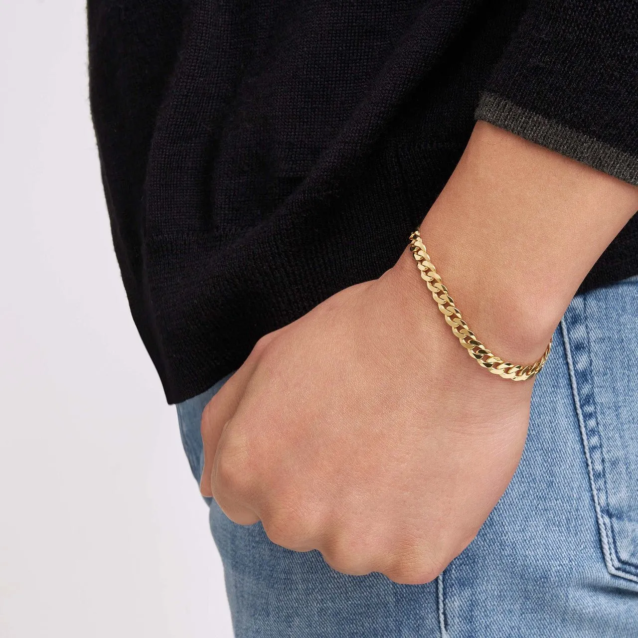 14K Gold 8.10MM Miami Cuban Chain Bracelet