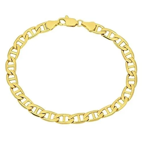 14k Gold Filled Mariner Link Bracelet