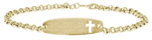 14KY Gold Filled Child's ID Bracelet