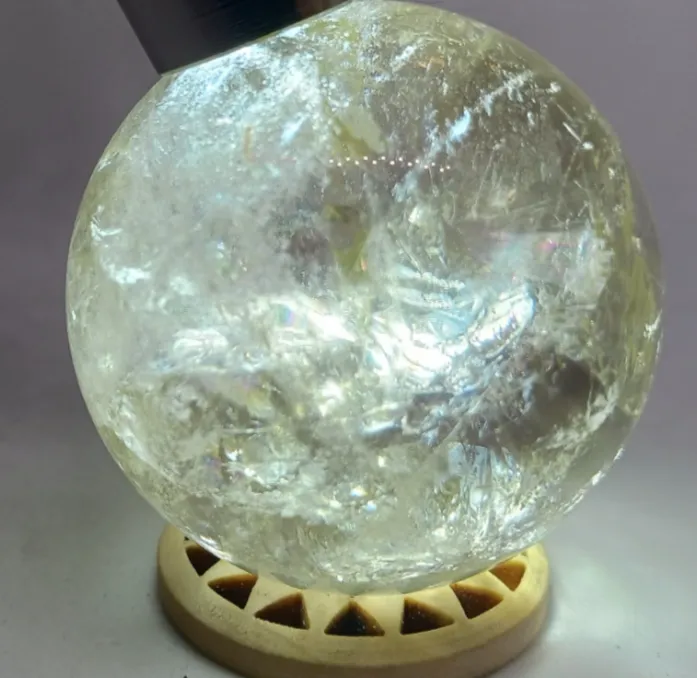 163g Smoky Citrine Crystal Sphere