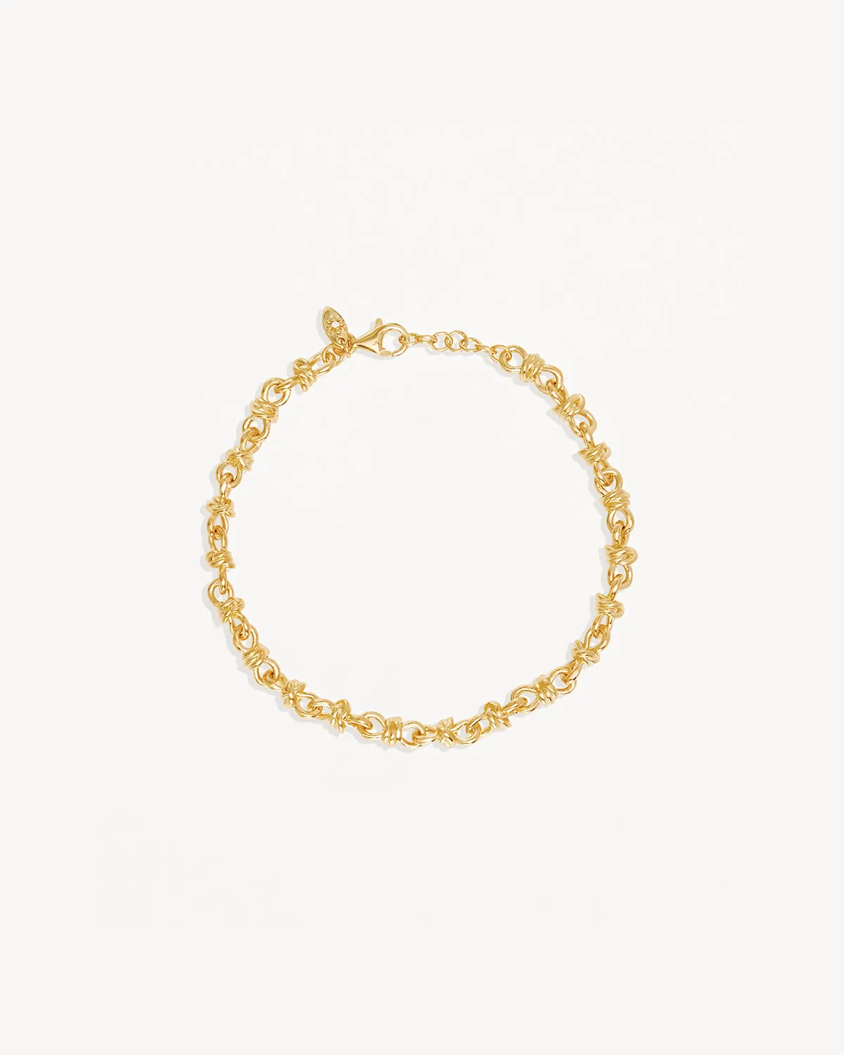 18k Gold Vermeil Entwined Bracelet