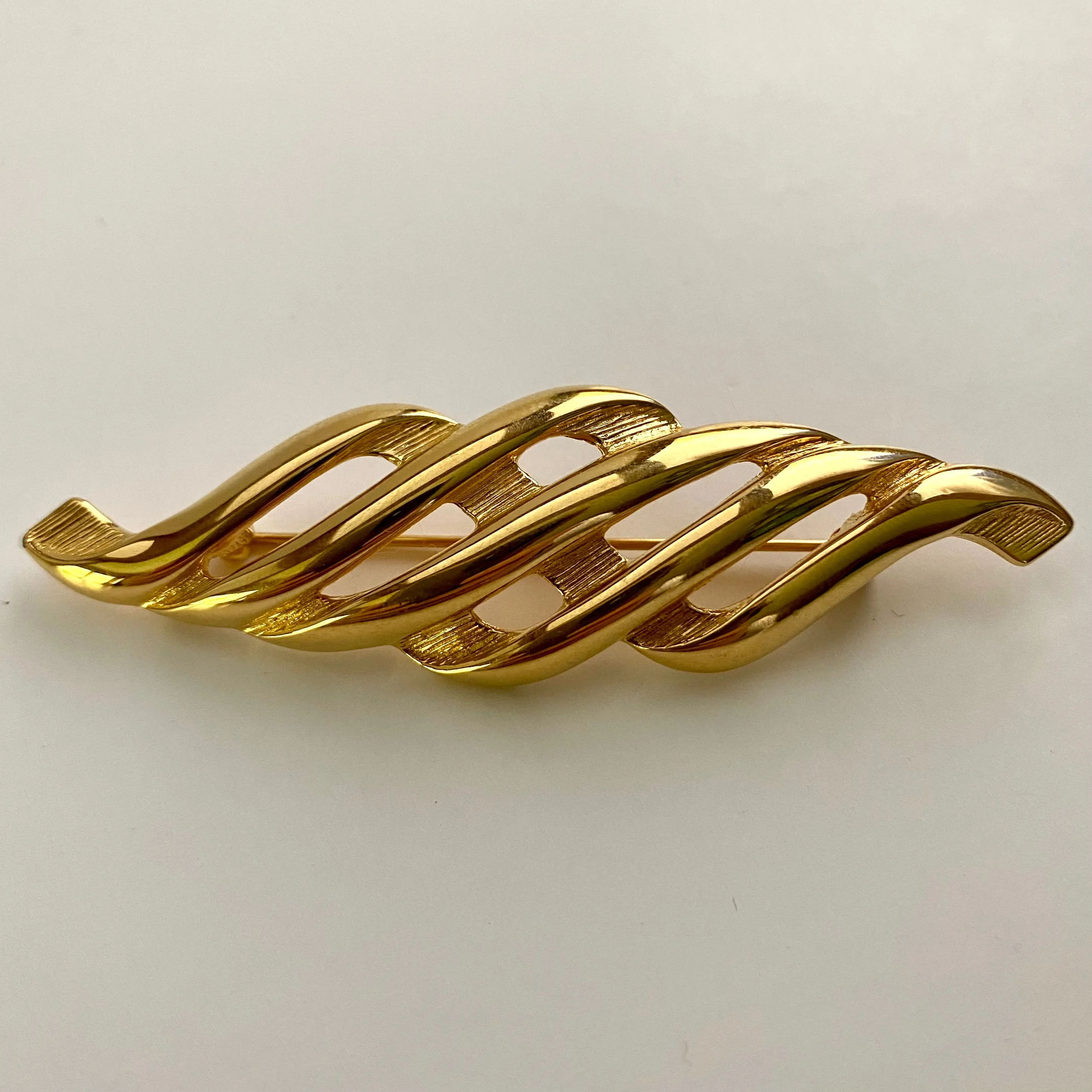 1980s Monet Abstract Brooch