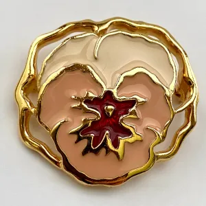 1990 Avon Full Bloom Brooch