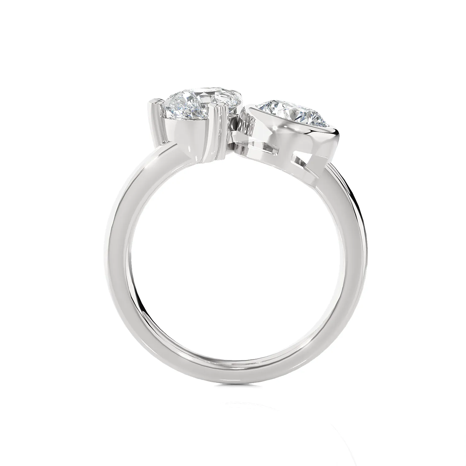 2 1/4 ctw Multi-Shape Lab Grown Diamond Ring