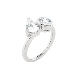 2 1/4 ctw Multi-Shape Lab Grown Diamond Ring