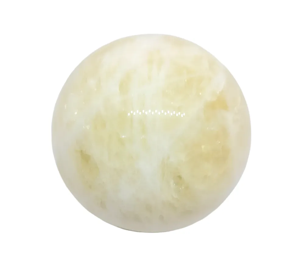 590G Lemon Citrine Crystal Sphere