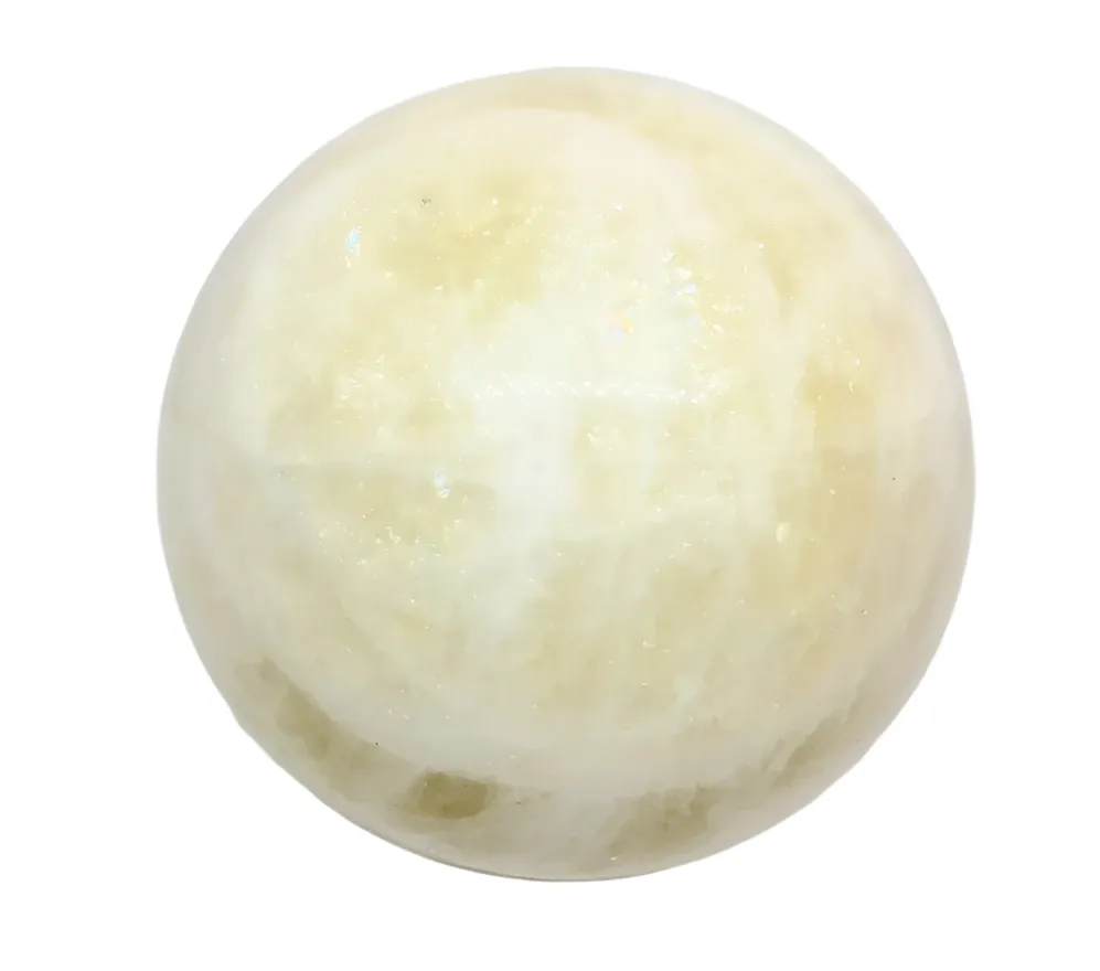 590G Lemon Citrine Crystal Sphere