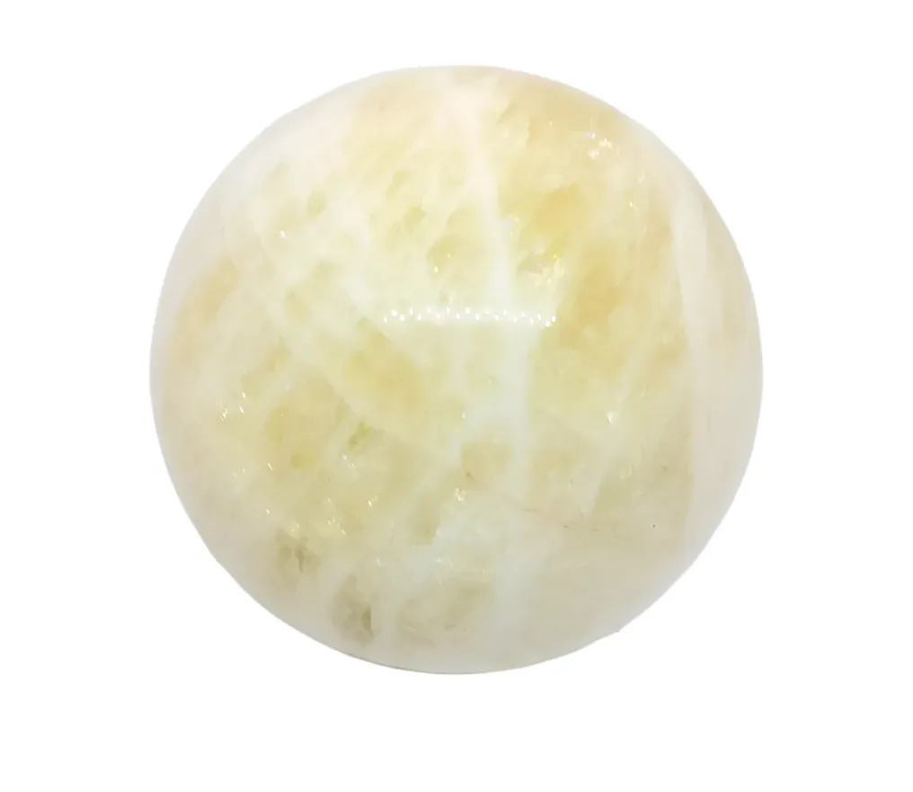 590G Lemon Citrine Crystal Sphere