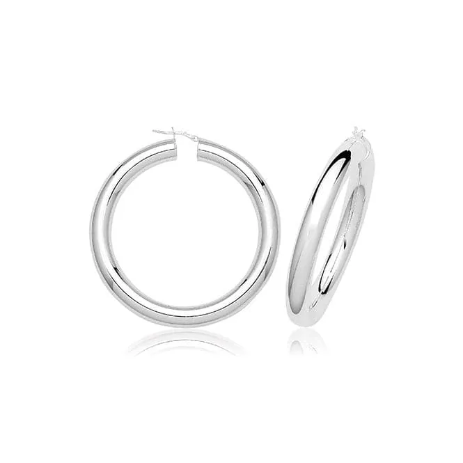 Acotis Silver Hoop Earrings G51321