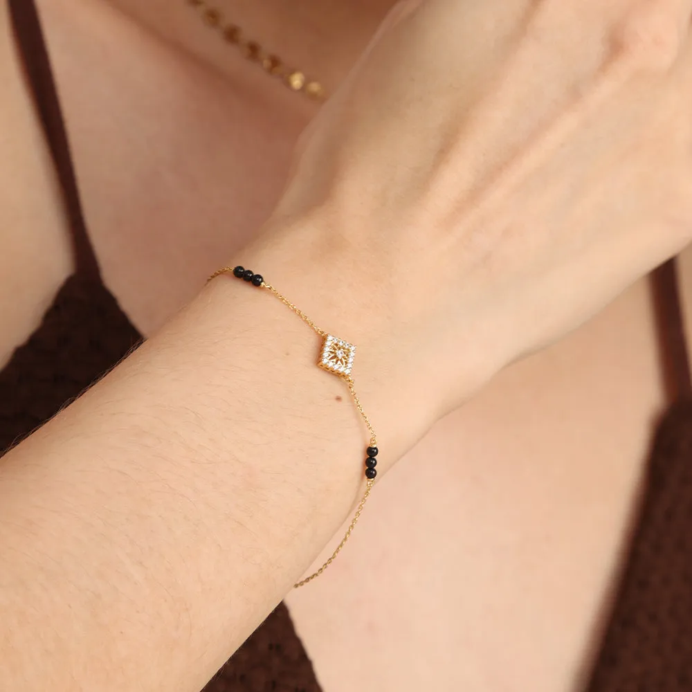 Anika Mangalsutra Bracelet | 18K Gold Vermeil