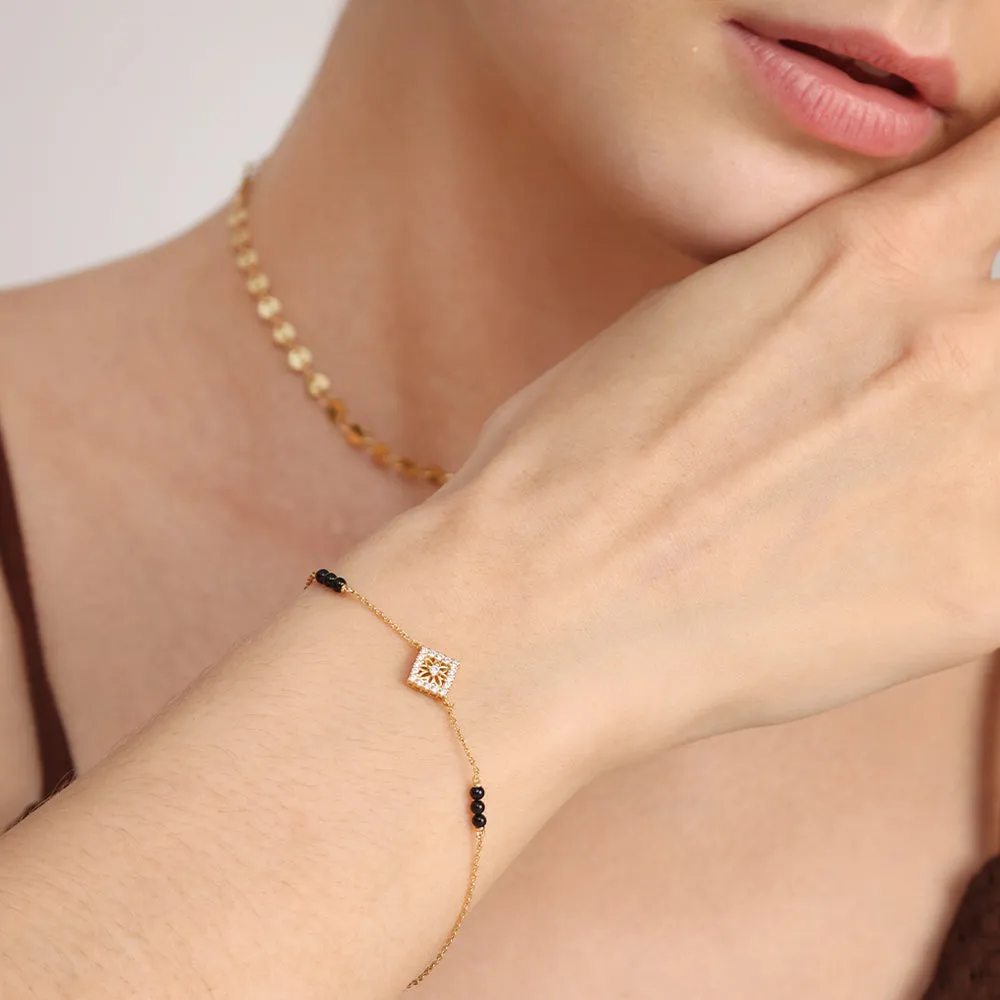 Anika Mangalsutra Bracelet | 18K Gold Vermeil