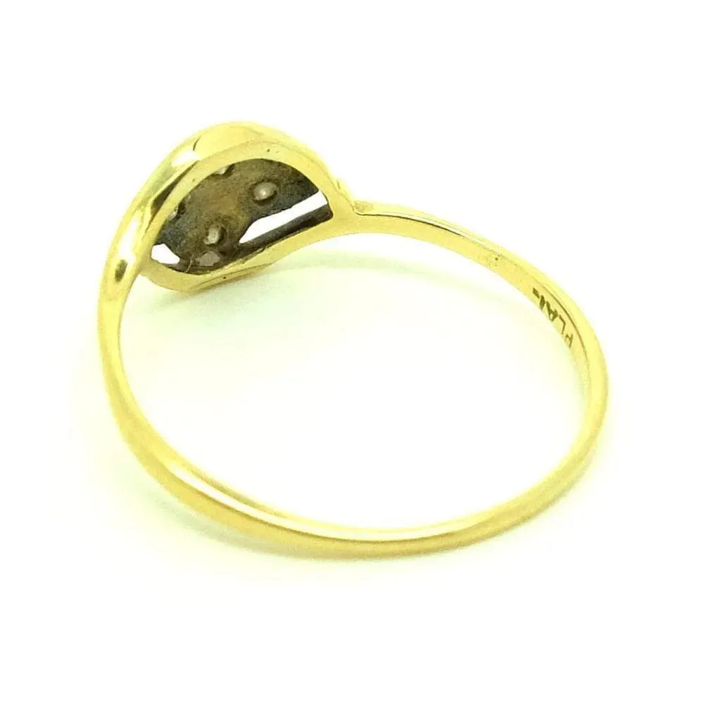 Antique Edwardian 18ct Gold Diamond Ring