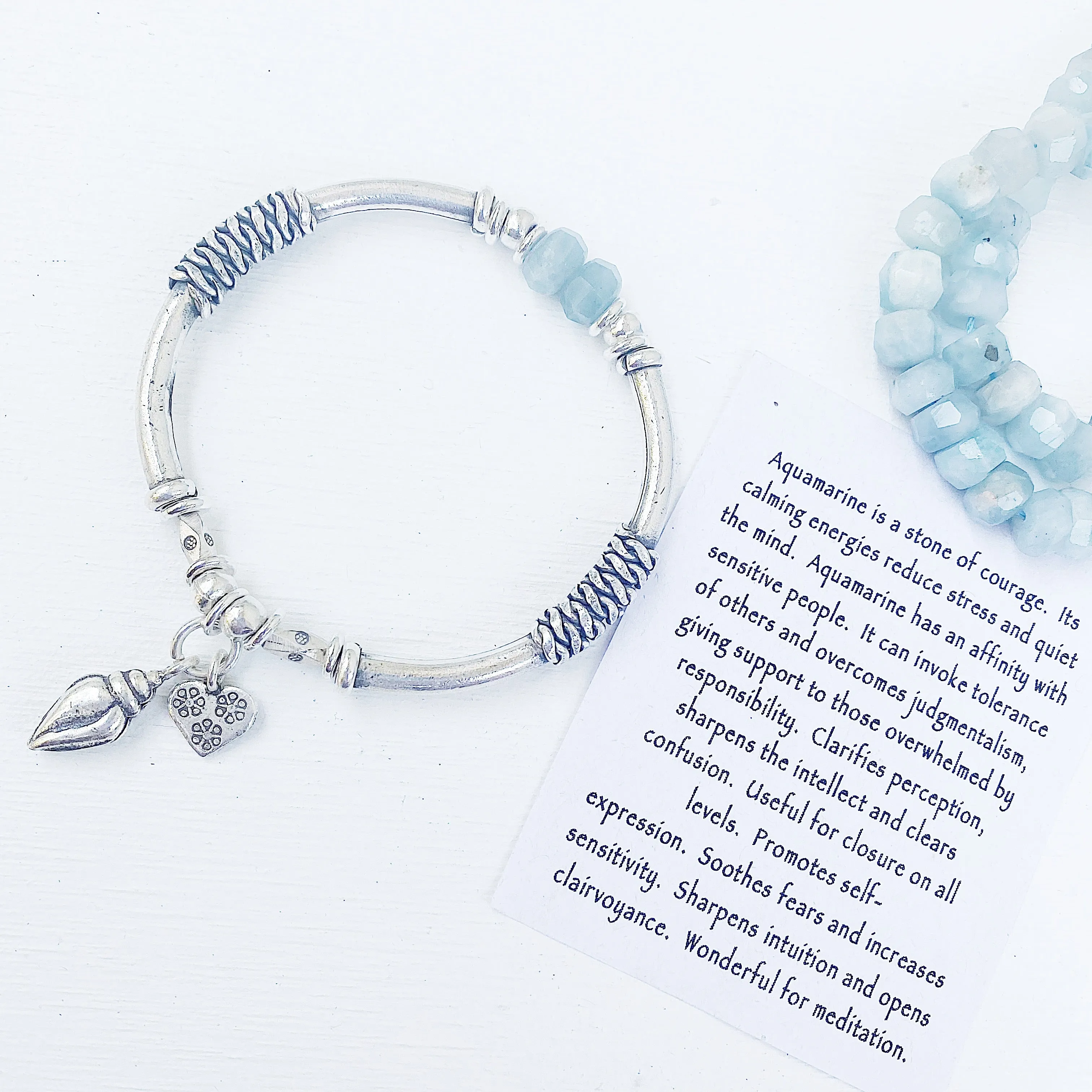 AQUAMARINE NURTURE BRACELET