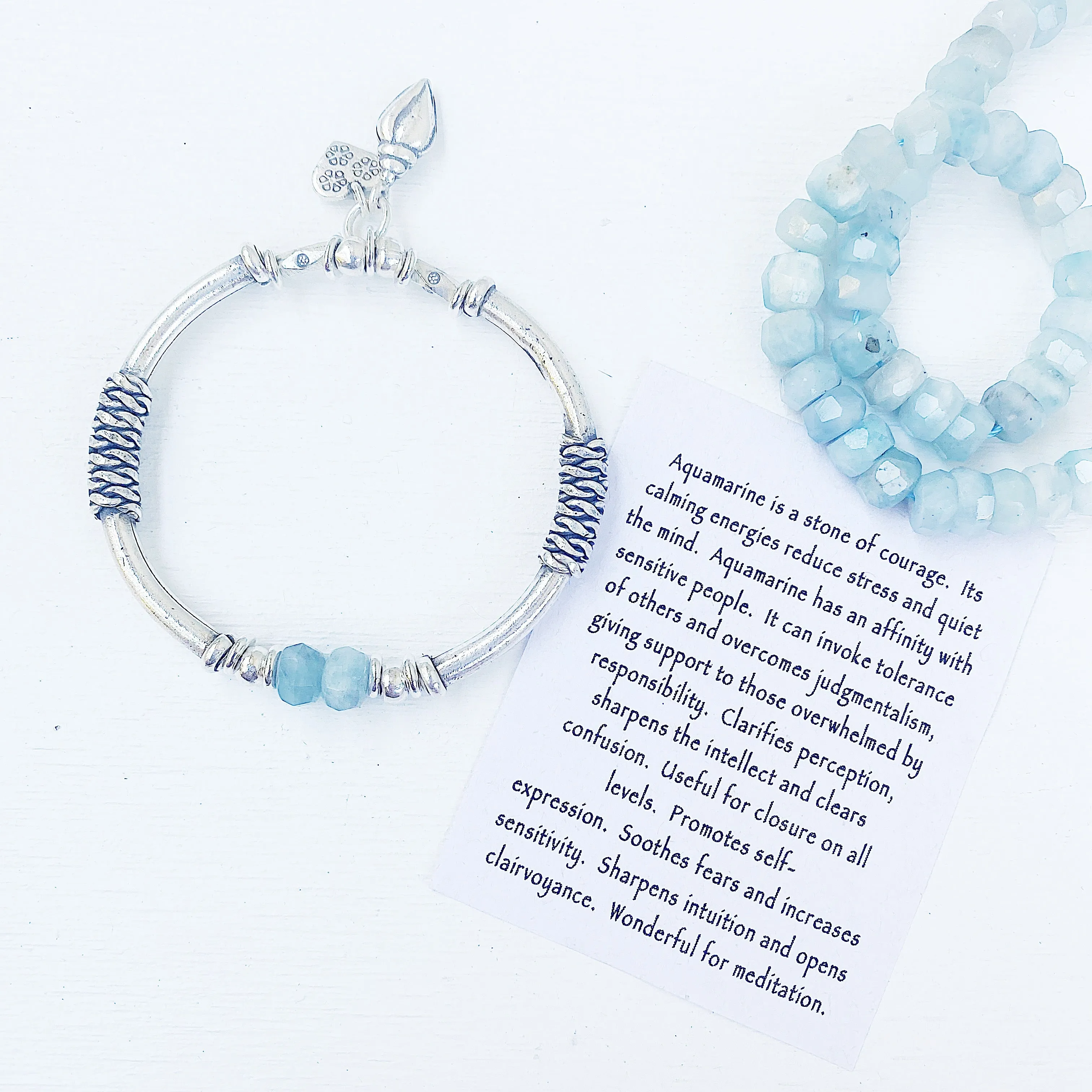 AQUAMARINE NURTURE BRACELET