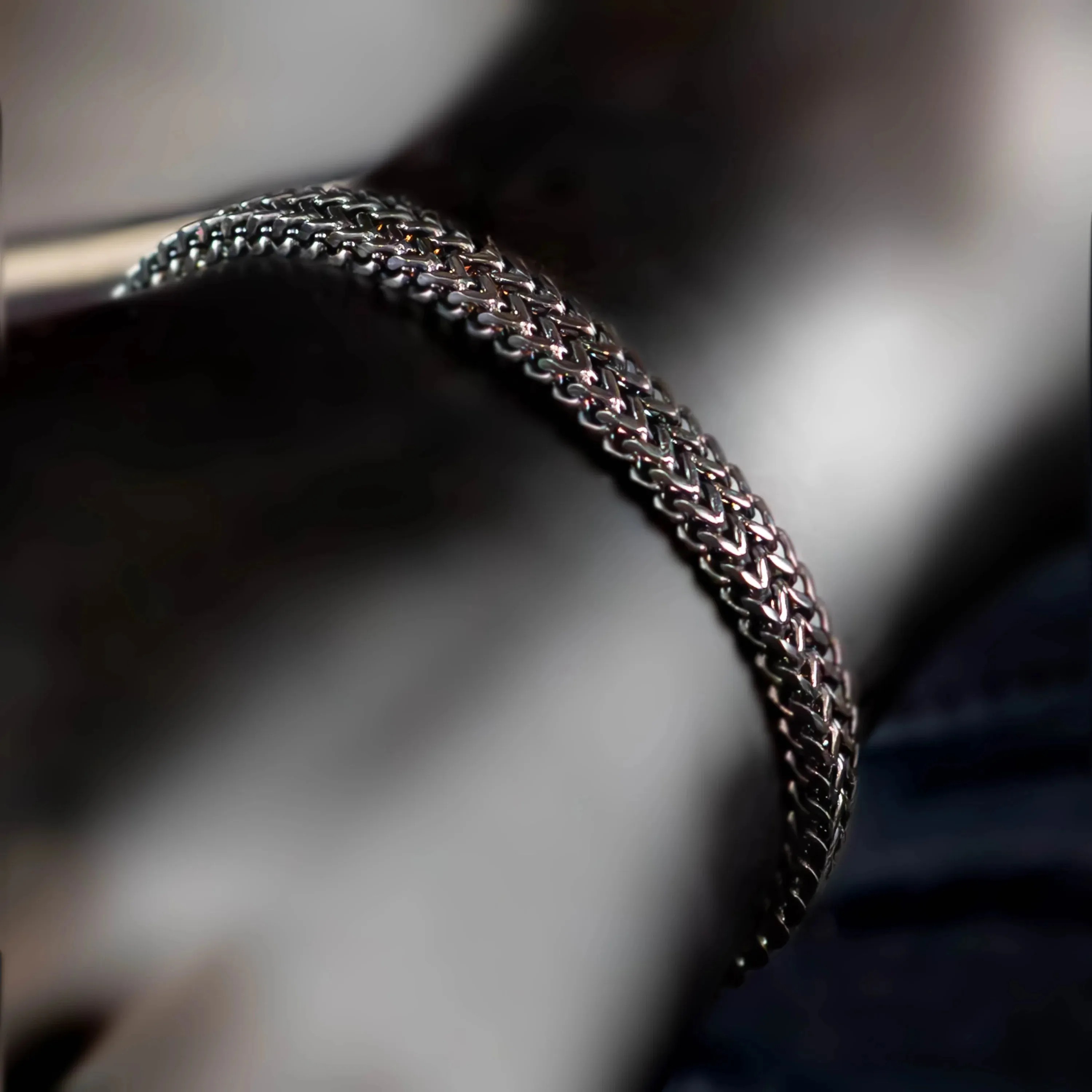 Barrett Stainless Steel Foxtail Bracelet