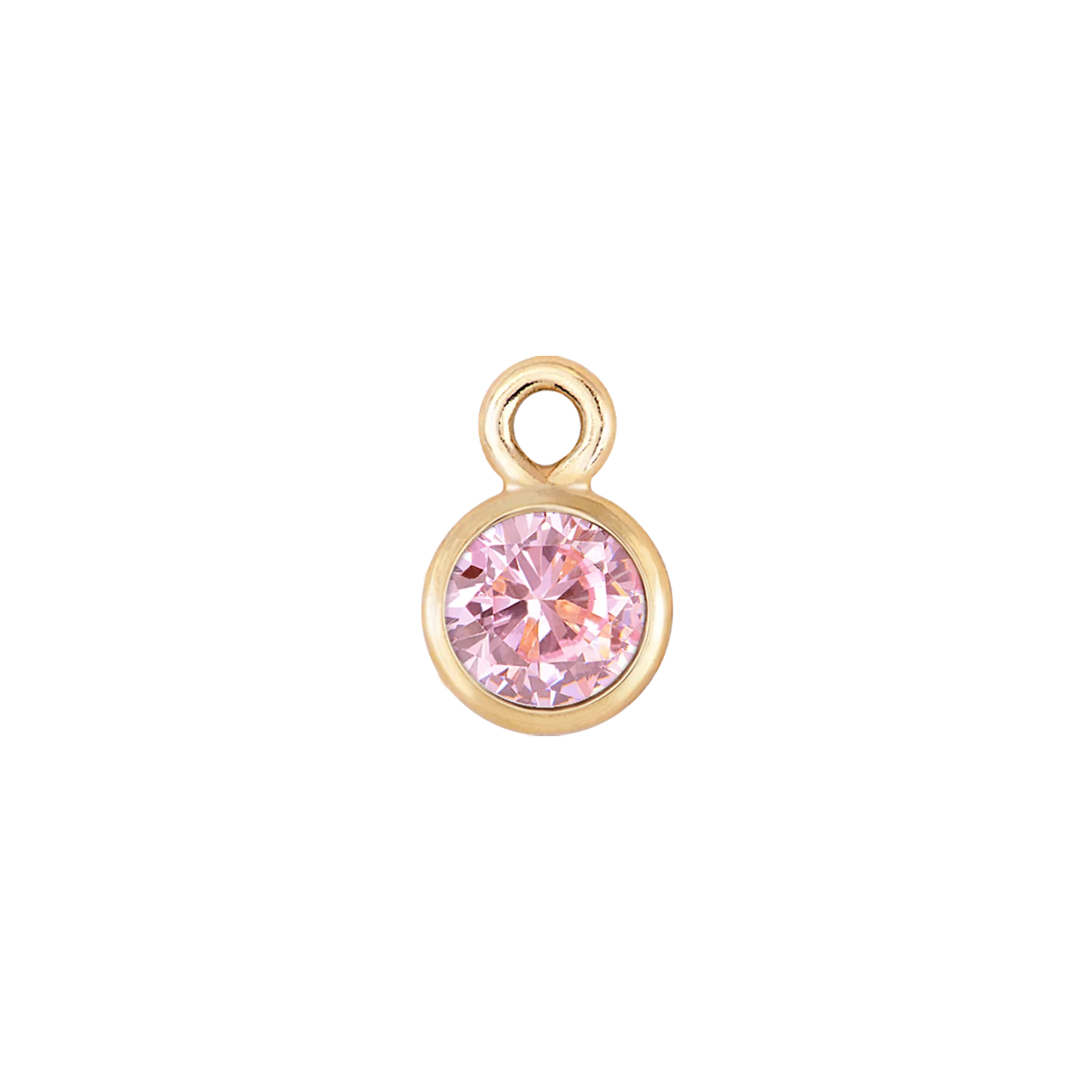 Bezel Birthstones Charms Add On