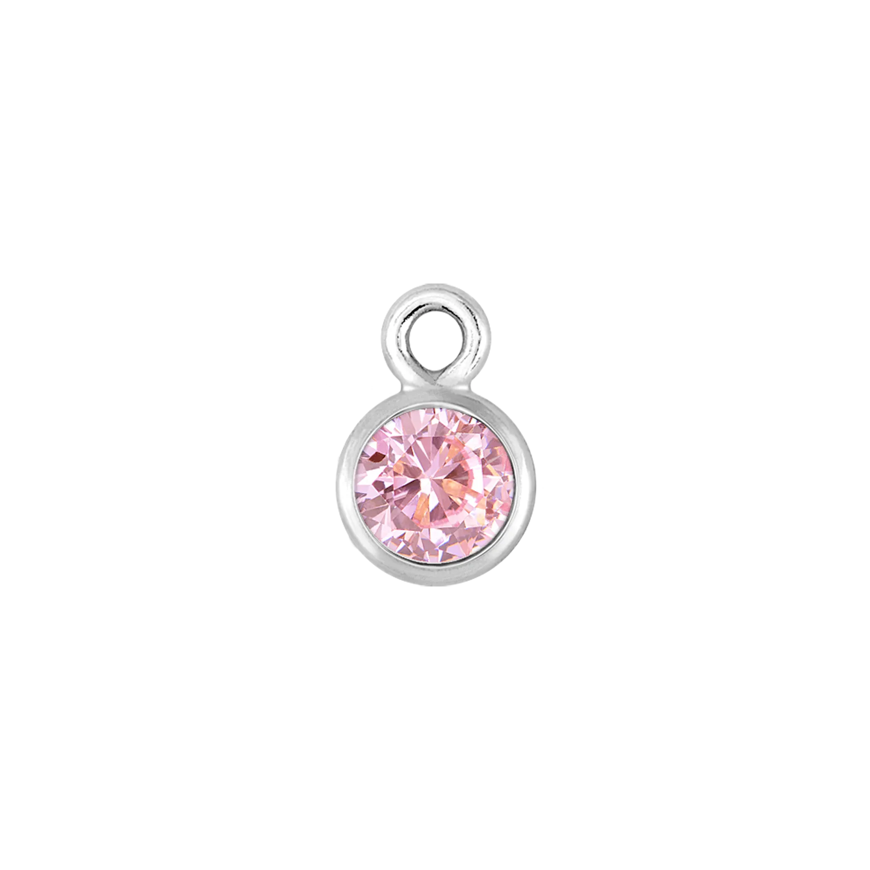 Bezel Birthstones Charms Add On