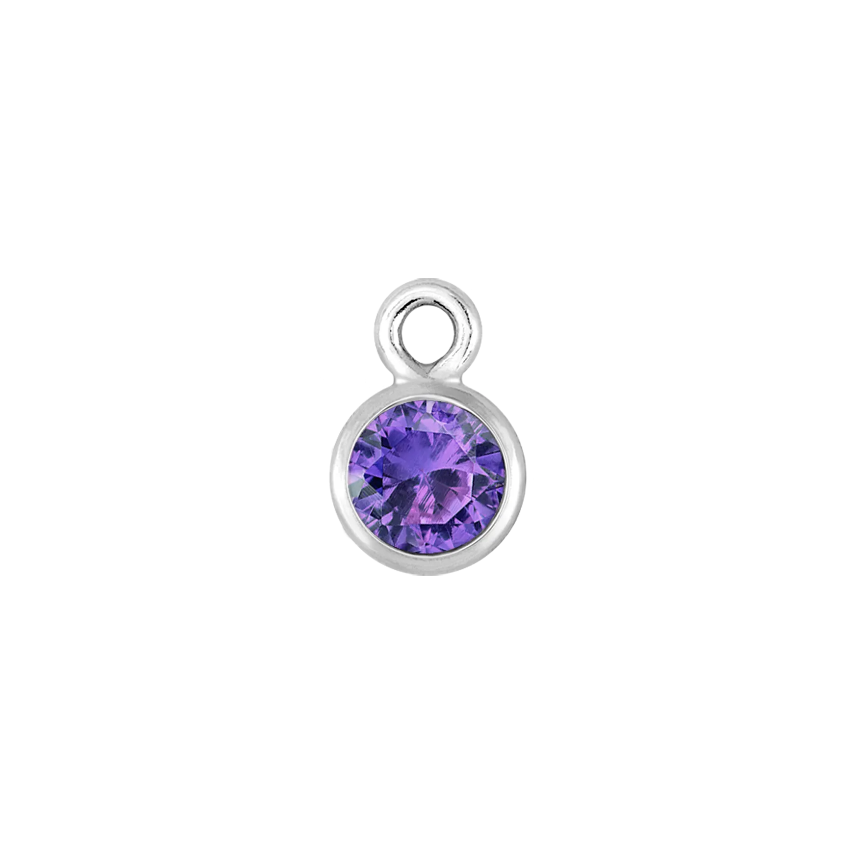 Bezel Birthstones Charms Add On