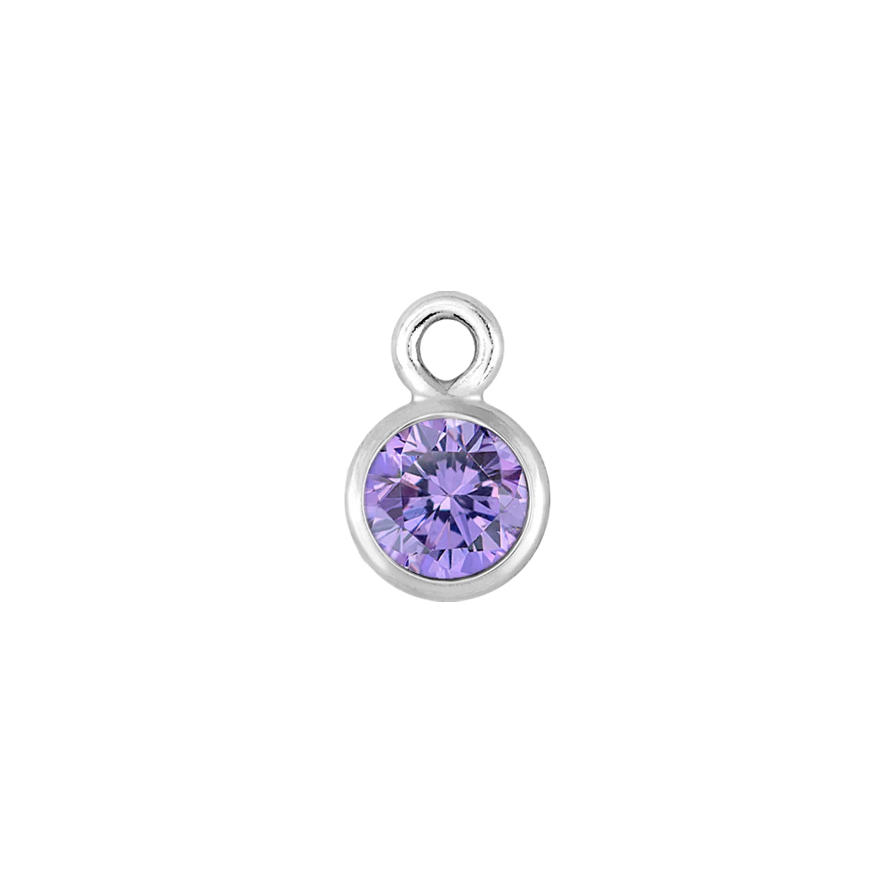 Bezel Birthstones Charms Add On