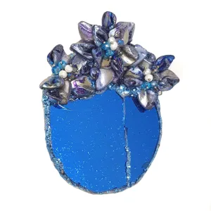 BLUE APPLE BROOCH, 1991