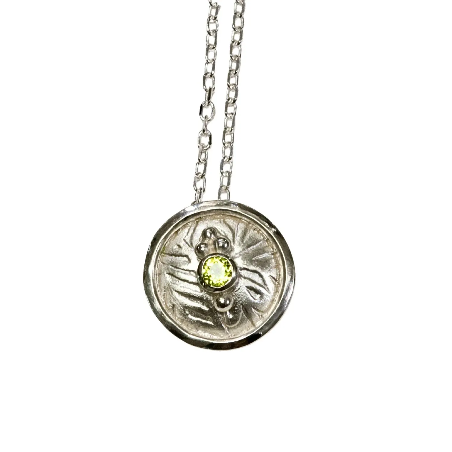 Boudicca Silver Iceni Shield Necklace