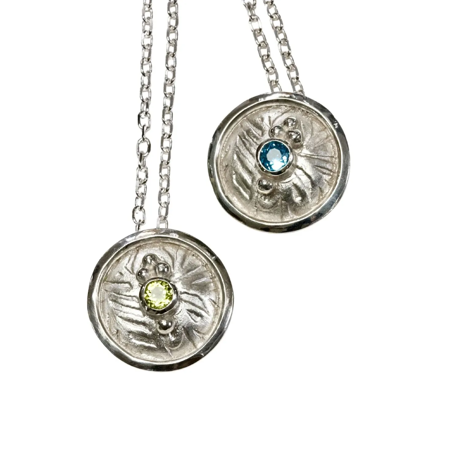 Boudicca Silver Iceni Shield Necklace