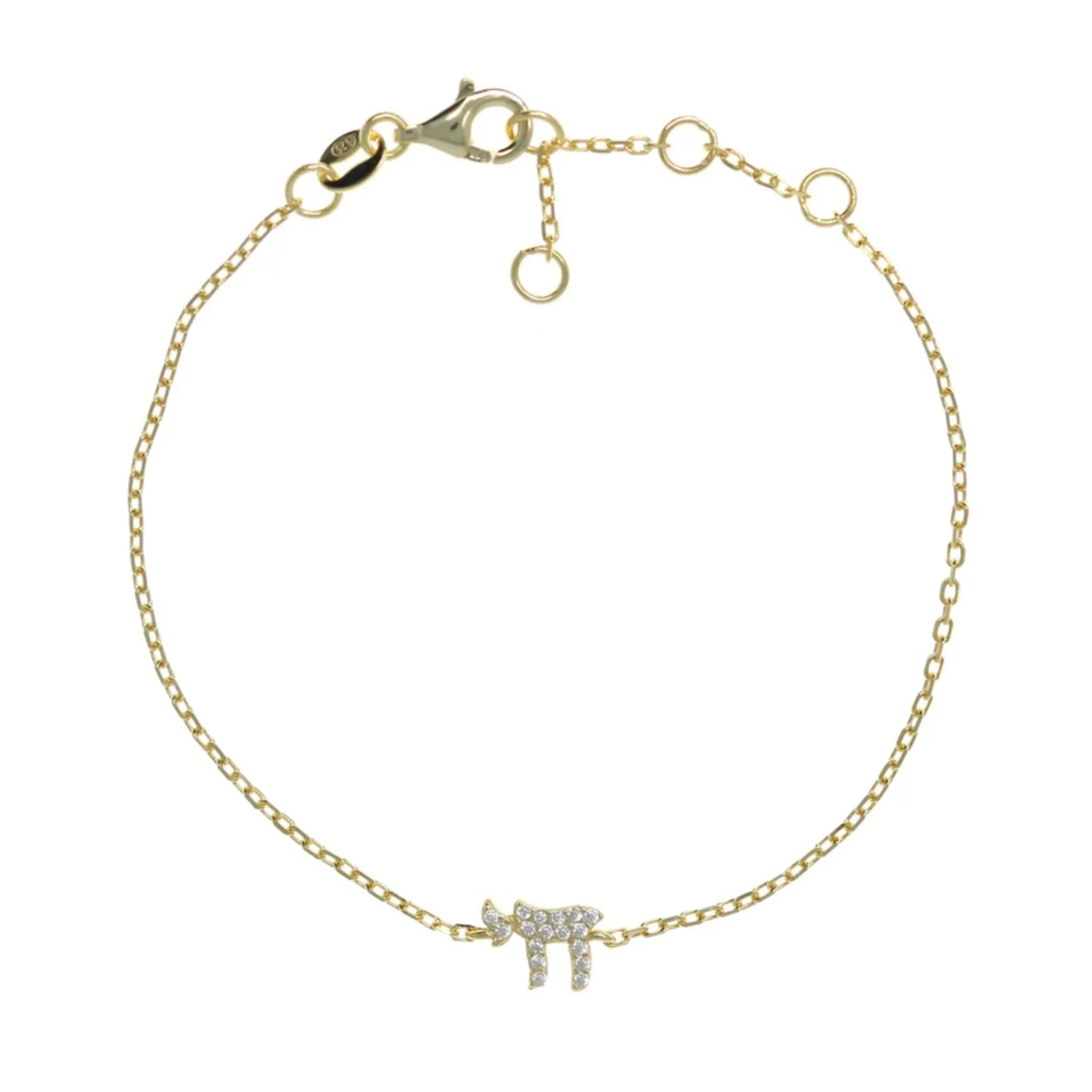 Chai 'Life' Bracelet in Gold by Penny Levi