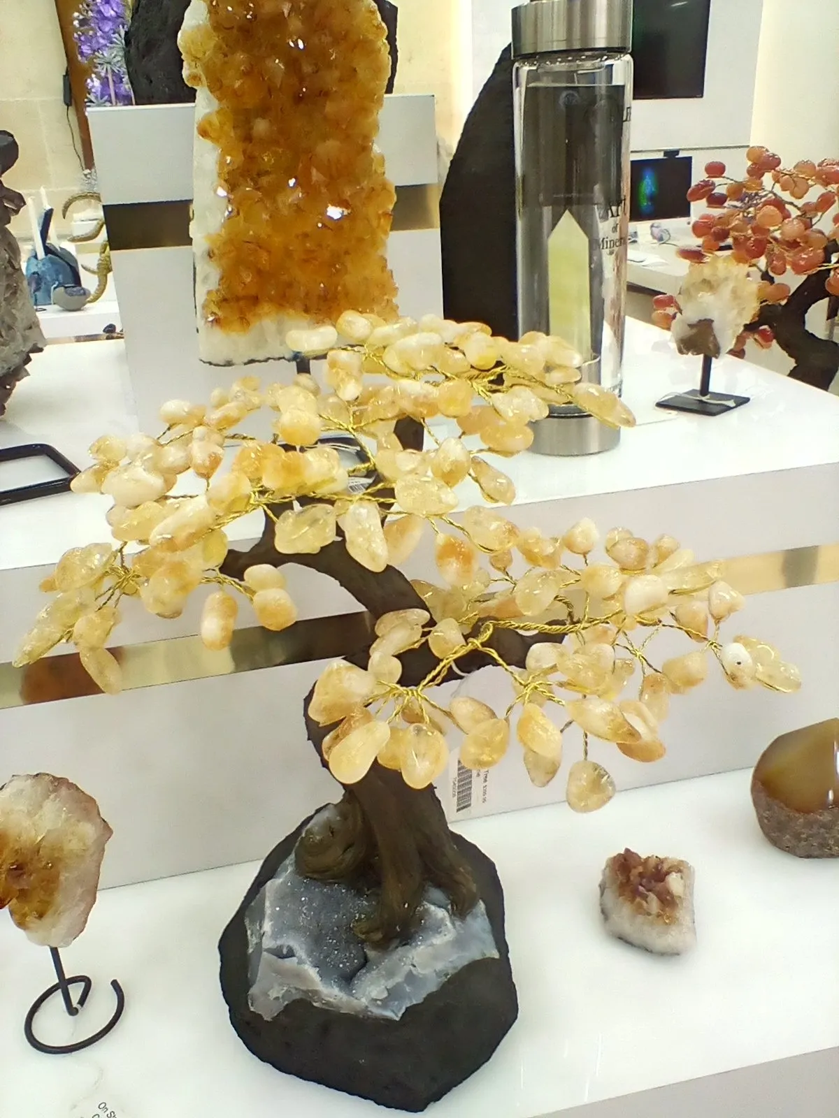 Citrine Bonsai Tree