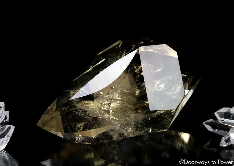 Citrine Double Terminated Quartz Crystal 'Abundance Stone'