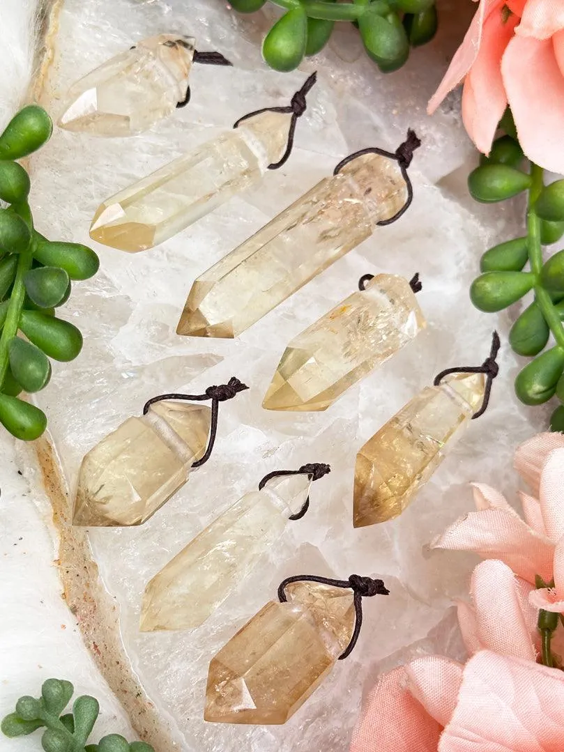 Citrine Pendants