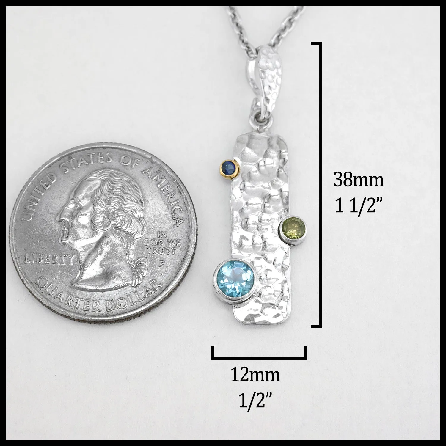 Cold Spring Pendant and Earring Set