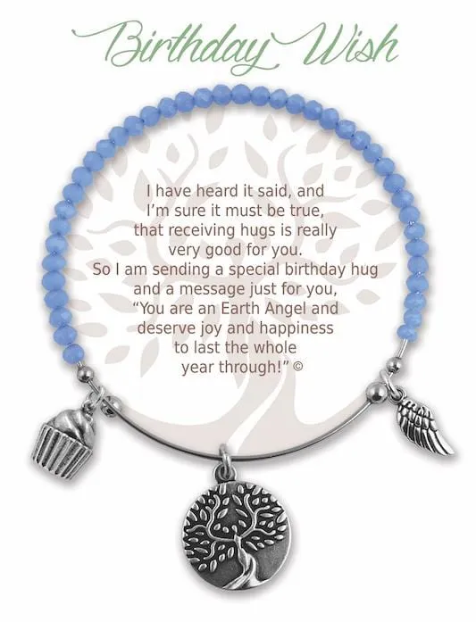 Earth Angel Bracelet Birthday Wishes