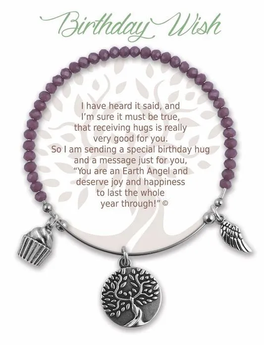 Earth Angel Bracelet Birthday Wishes