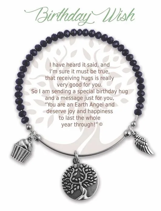 Earth Angel Bracelet Birthday Wishes