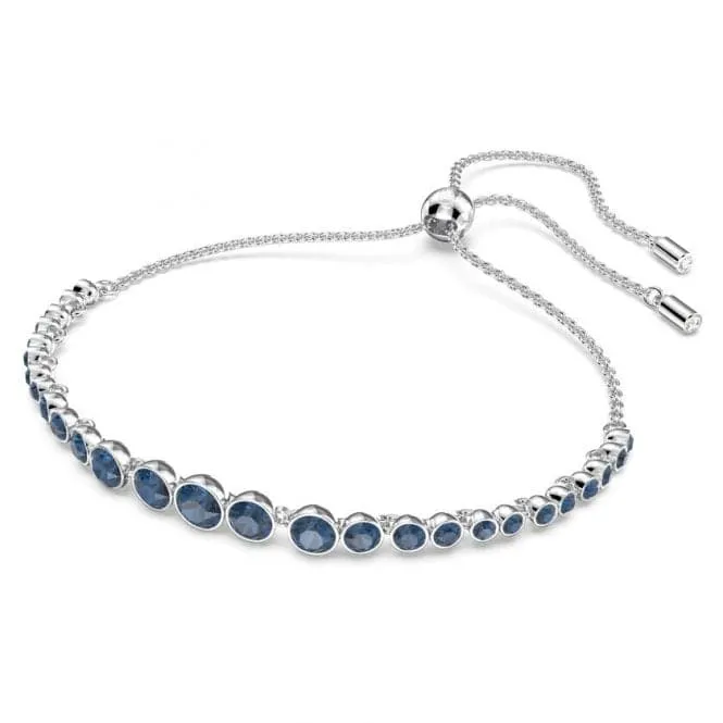 Emily Rhodium Plated Blue Bracelet 5663394