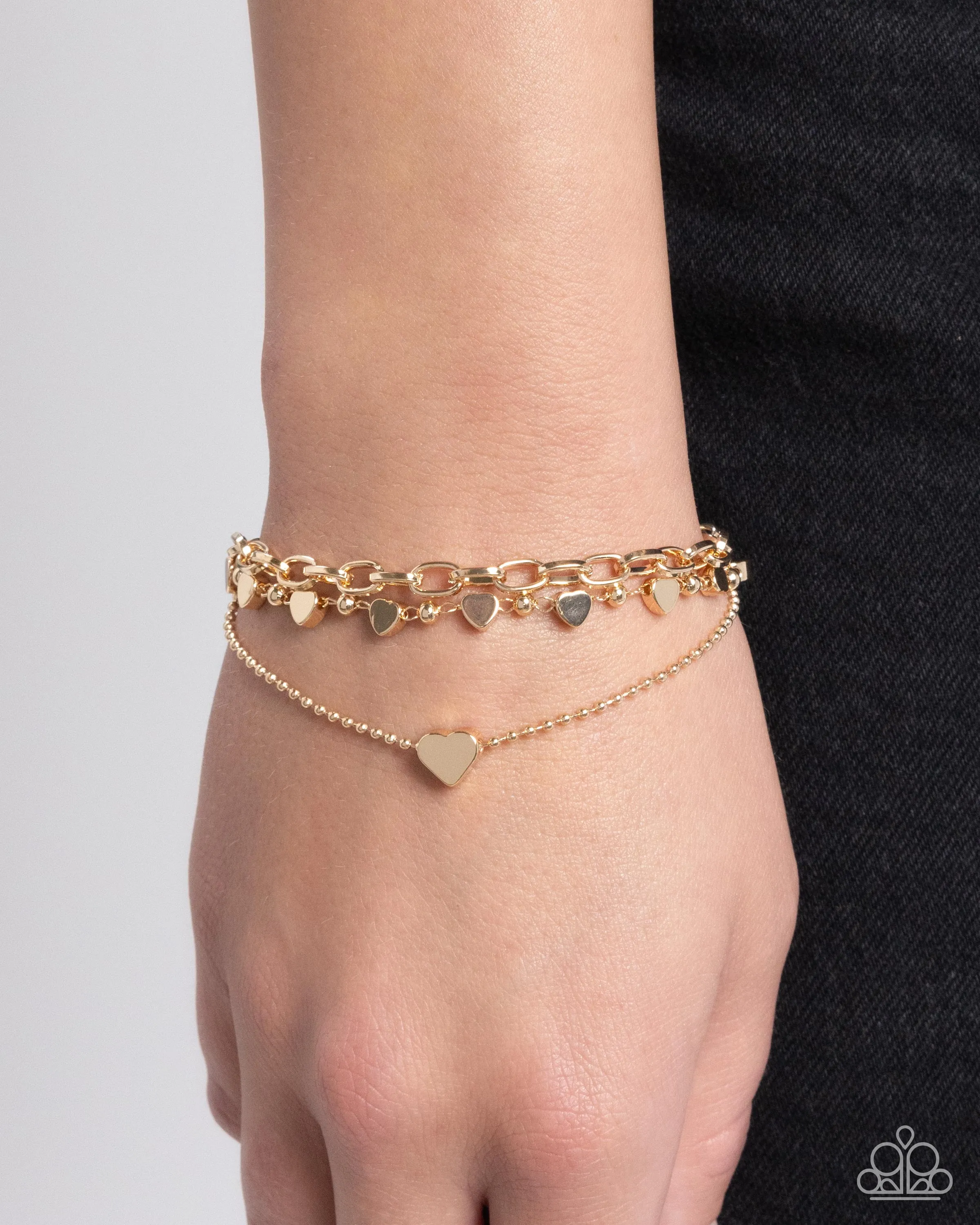 Endearing Ending - Gold Bracelet