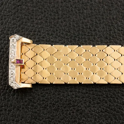 Estate Buckle Bracelet