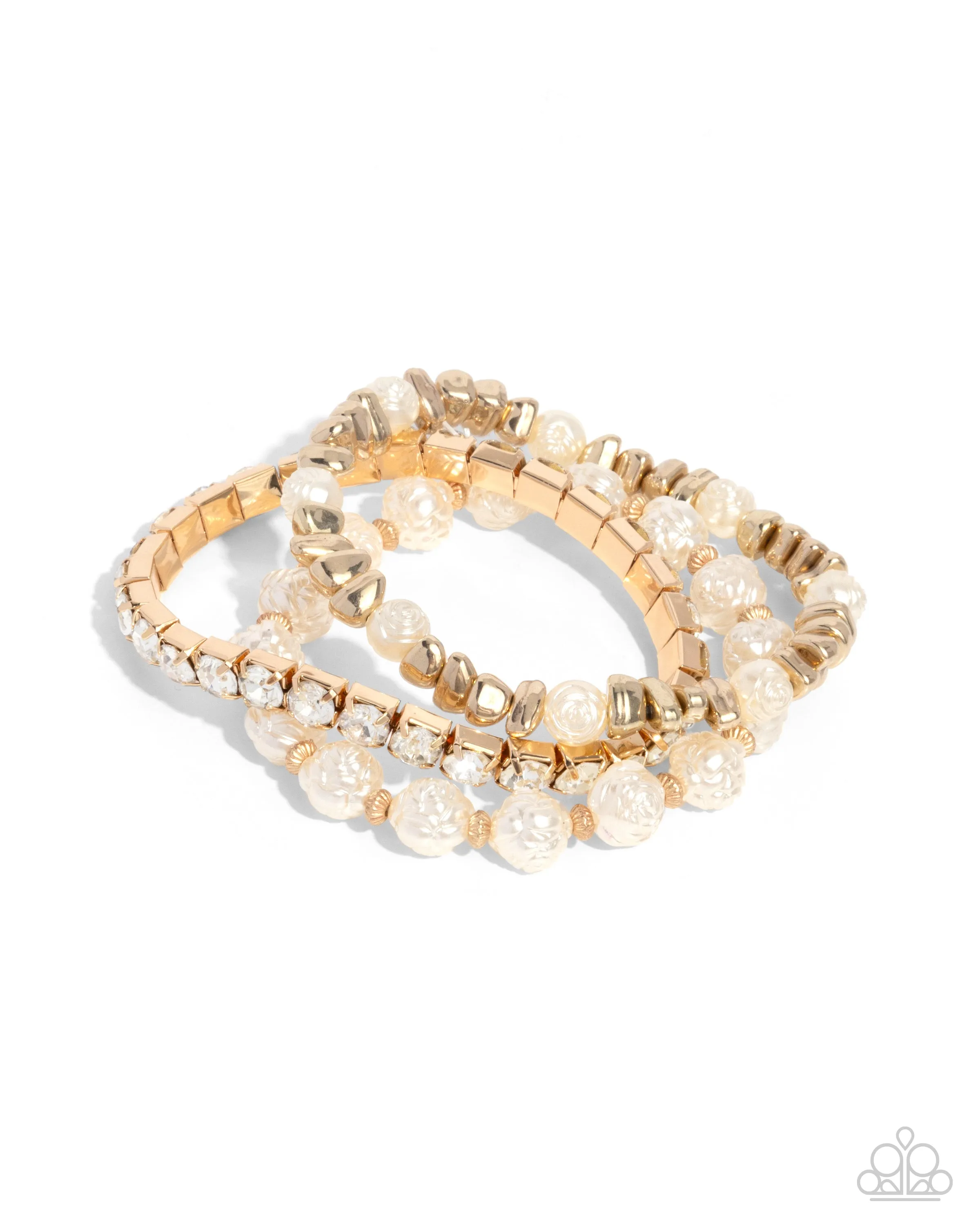 Fair Florals - Gold Bracelet