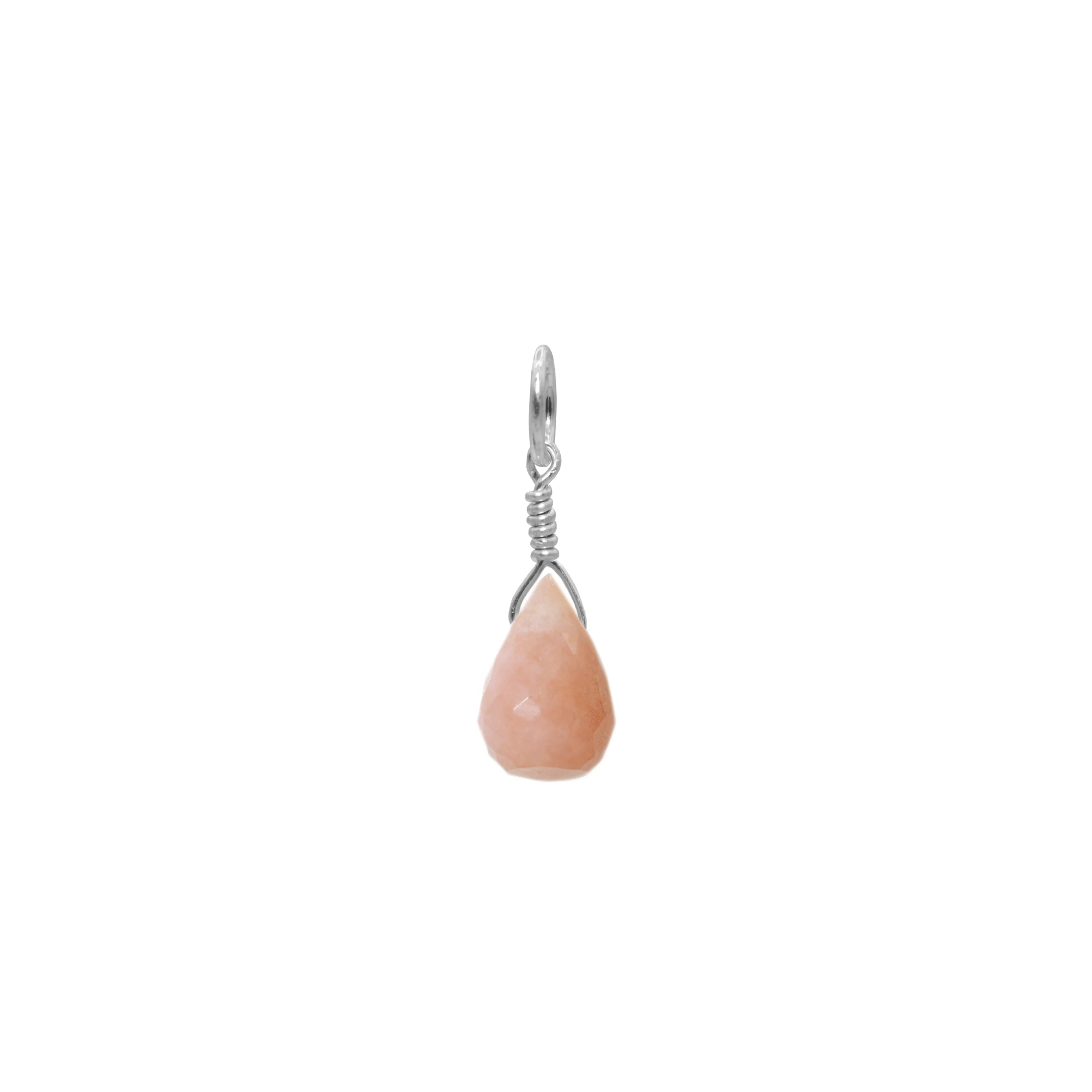 Gemstone Charm (Teardrop)