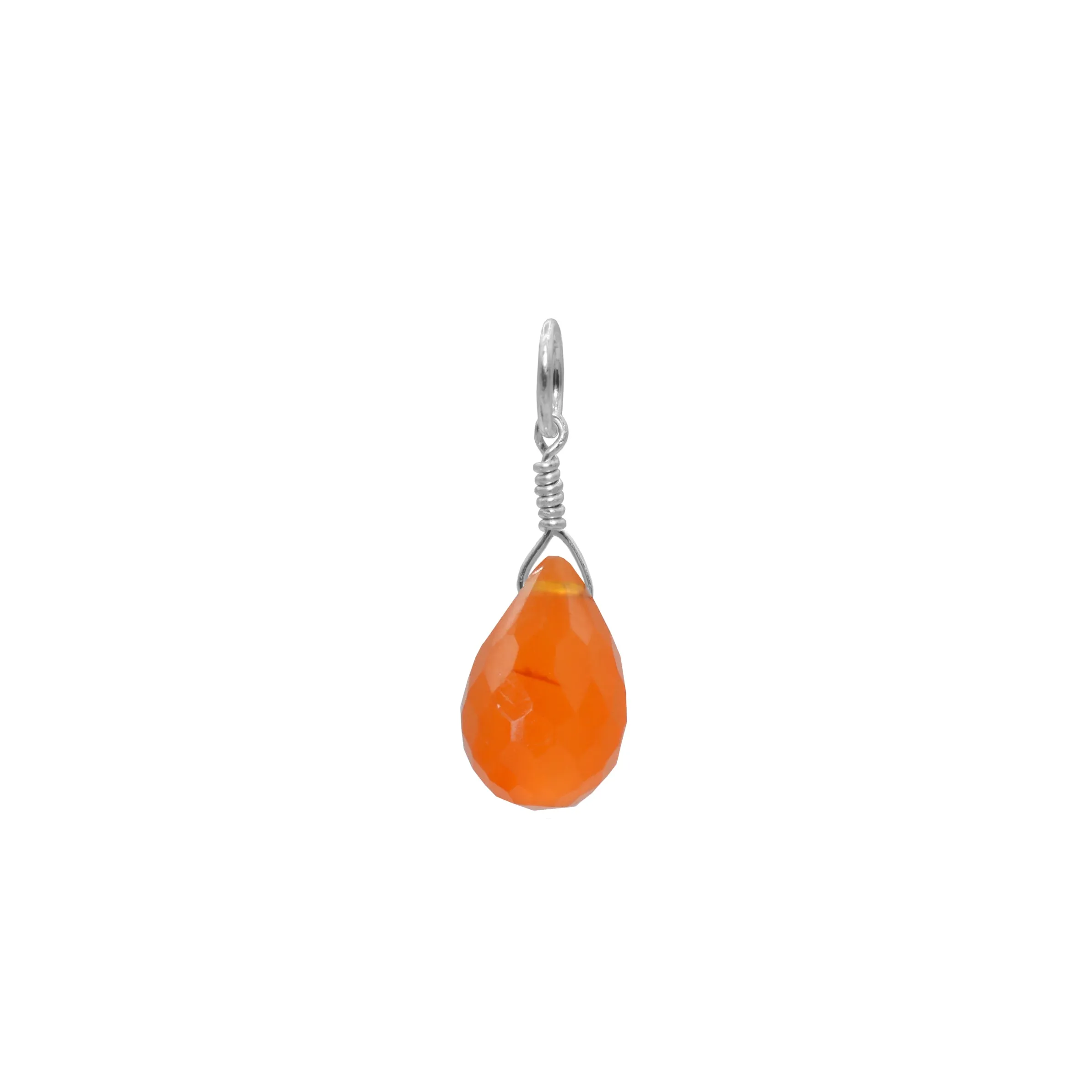 Gemstone Charm (Teardrop)