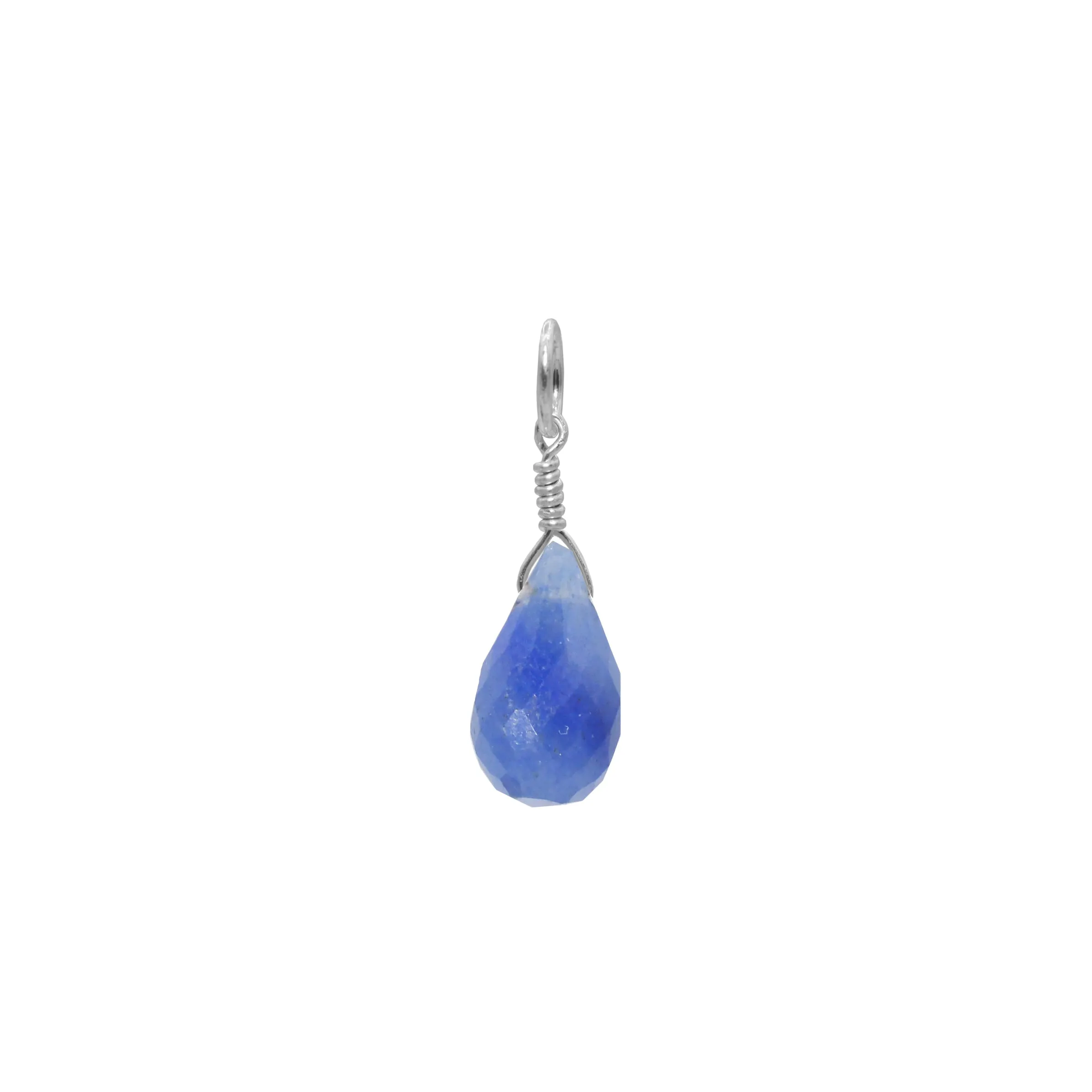 Gemstone Charm (Teardrop)