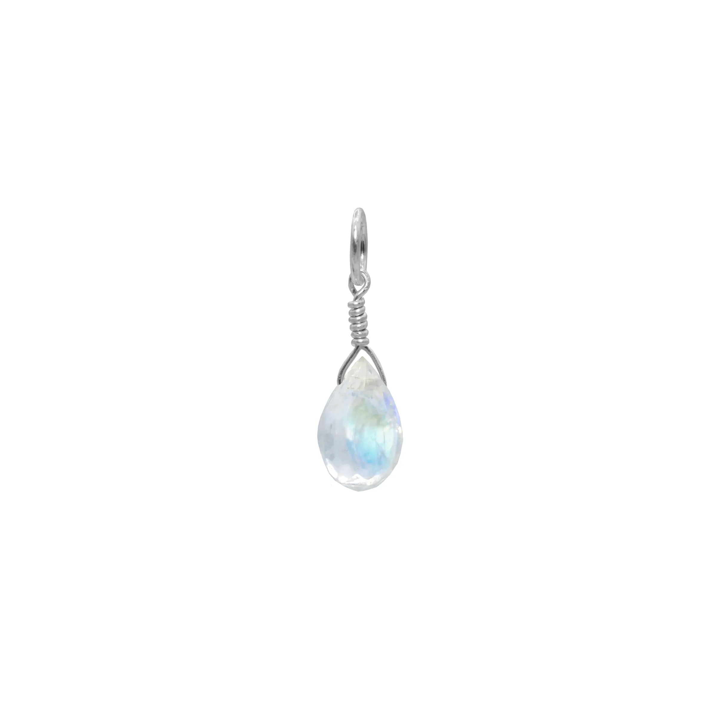 Gemstone Charm (Teardrop)