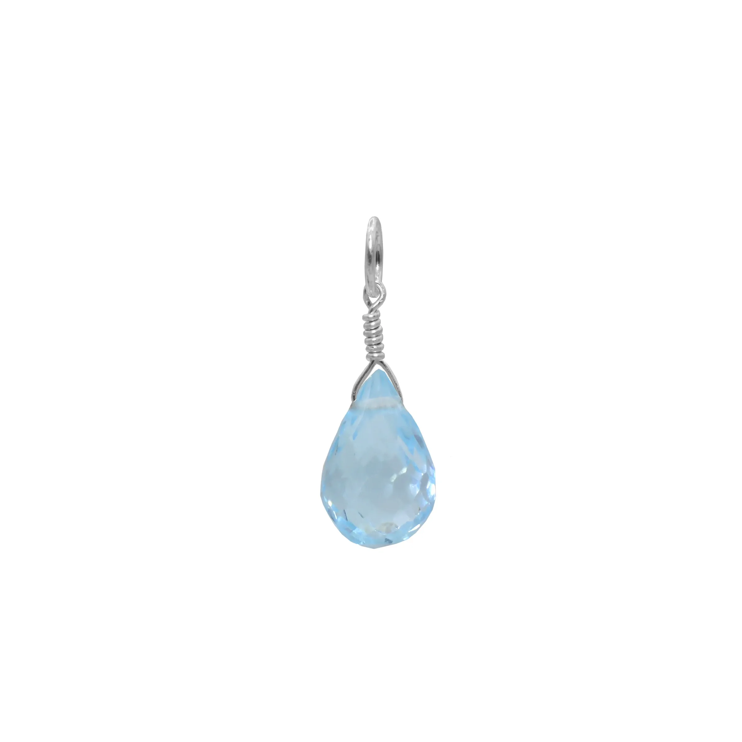 Gemstone Charm (Teardrop)