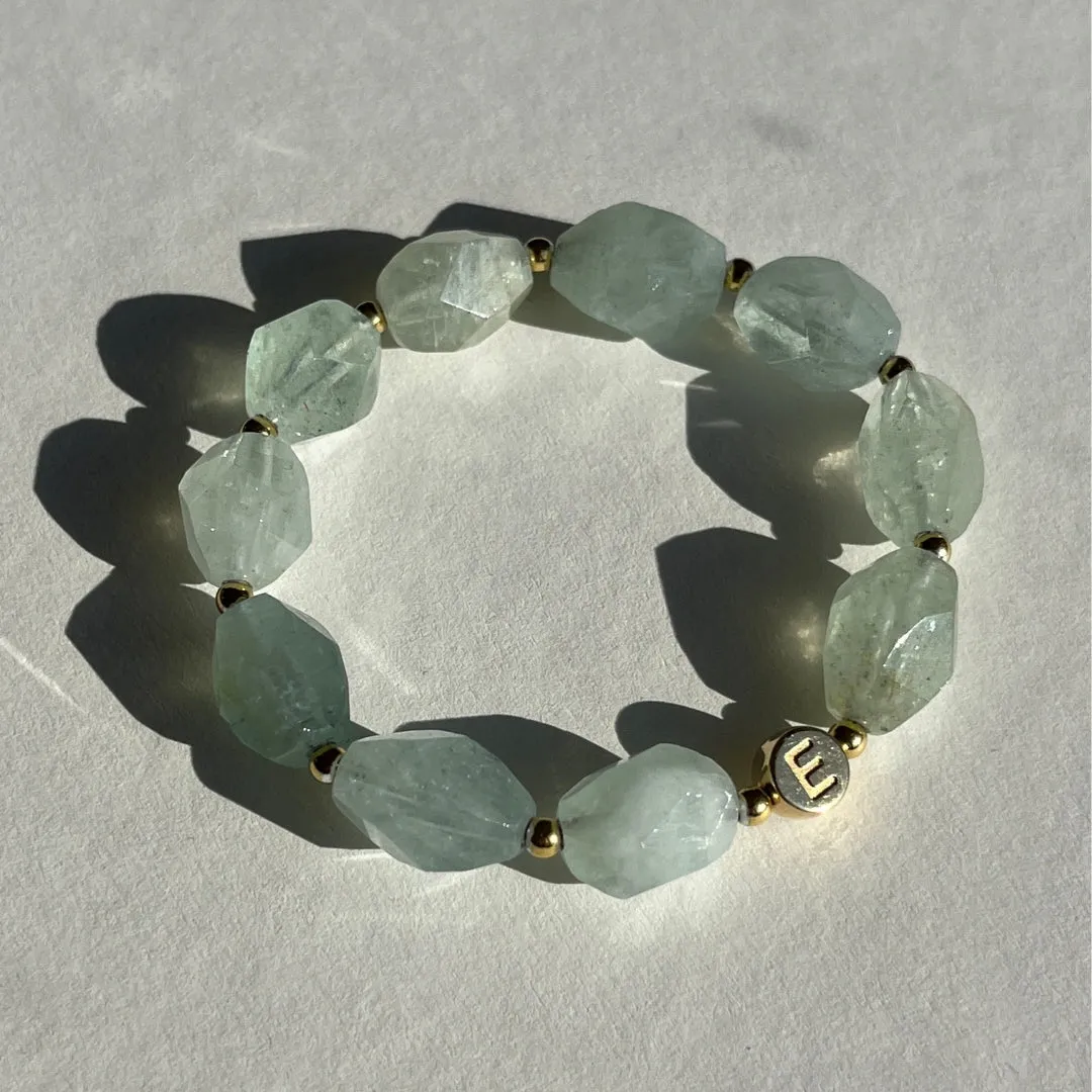 Green Aquamarine Belonging Bracelet