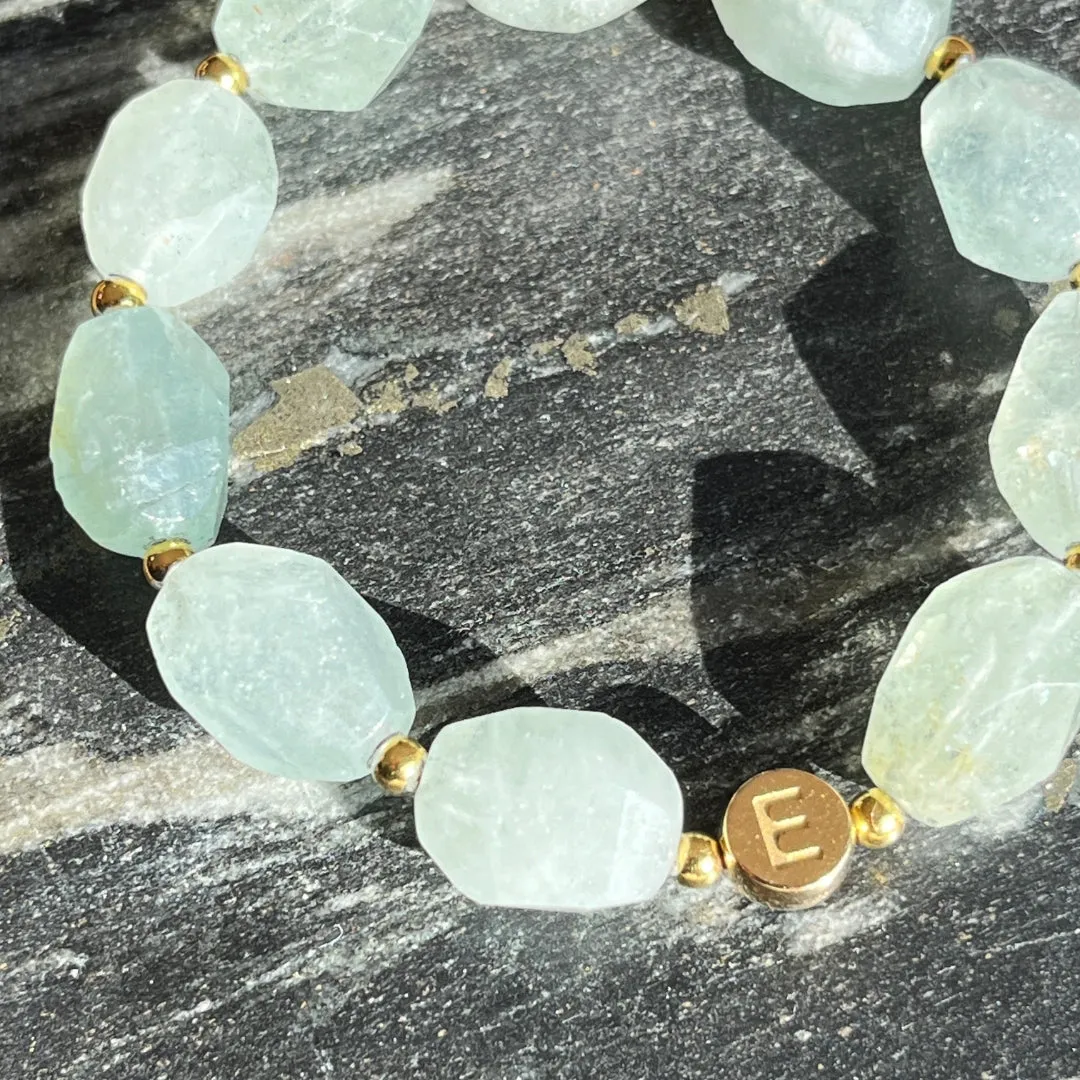 Green Aquamarine Belonging Bracelet