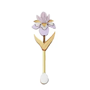 Iris Drop Brooch