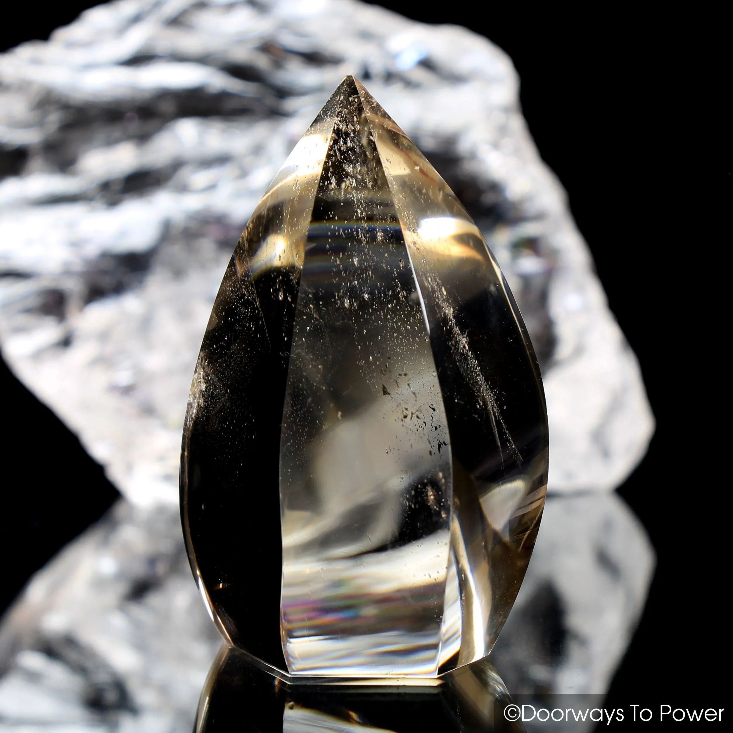 John of God Citrine Abundance Casa Healing Crystal 'The Golden Stone of Wealth'